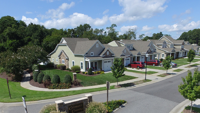 Coleman's Crossing Townhomes 3D Render of Hayes, Multi-Family, 89 Residences, New Construction, Complete Site Development