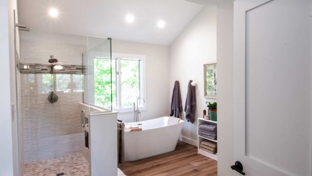 Mathews, VA Single Family Residence, Renovations, 2,000+ Square Feet, guest bathroom