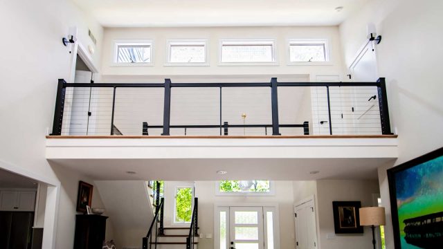 Mathews, VA Single Family Residence, Renovations, 2,000+ Square Feet, open upstairs hallway