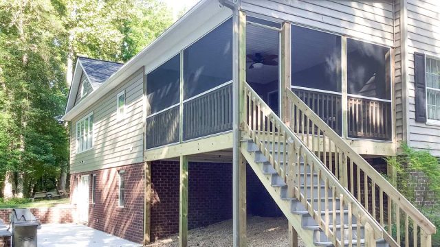 Gloucester Courthouse Gloucester VA Courthouse Renovation, Screened in Porch