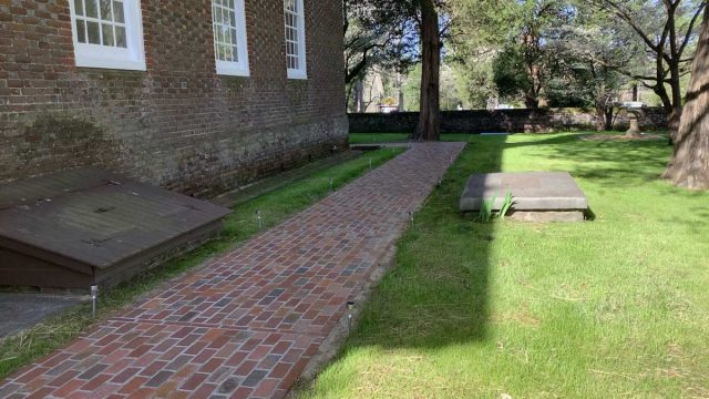 Ware Episcopal Church Ware Episcopal Church Renovation Project, Updated Walkway Wrap Around