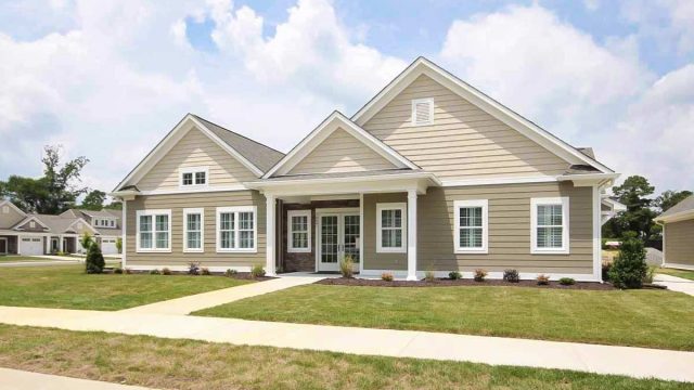 Coleman's Crossing Community Center Coleman's Crossing Community Center Project, View From Outside Close Up