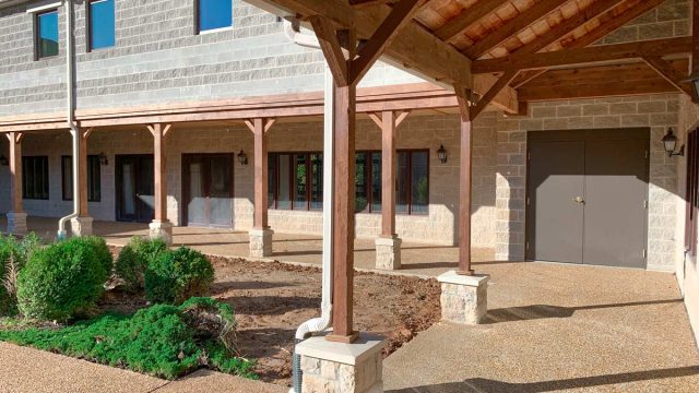 Bethlehem Monastery Bethlehem Monastery Renovation Project, Courtyard View Covered Walkway