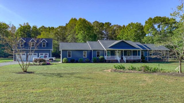 Gloucester, VA Single Family Residence, Addition & Renovations, 1,000+ Square Feet, 24’ x 36’ Detached Garage, Street View