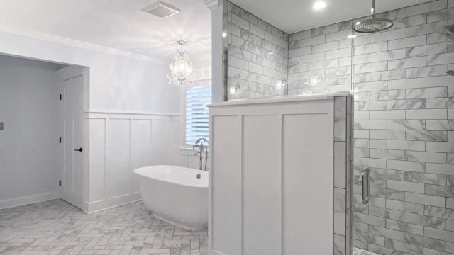 Gloucester, VA Single Family Residence, Addition & Renovations, 1,000+ Square Feet, Bathroom Full View