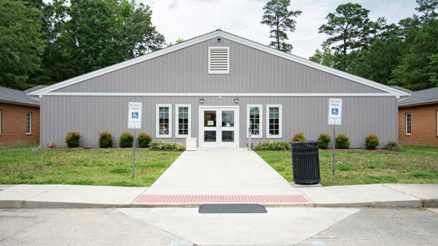 VA Department of Social Services VA Department of Social Services Project Front View Close Up