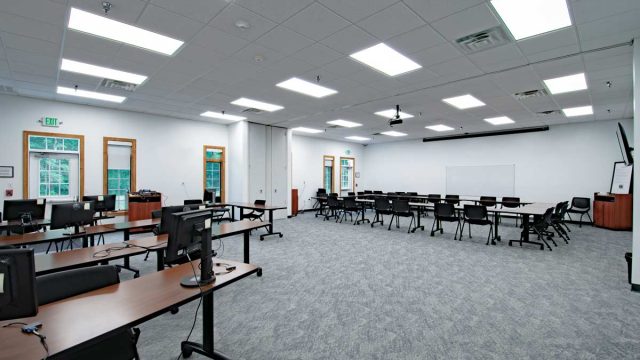 VA Department of Social Services VA Department of Social Services Renovations Project Inside Conference Room Back View