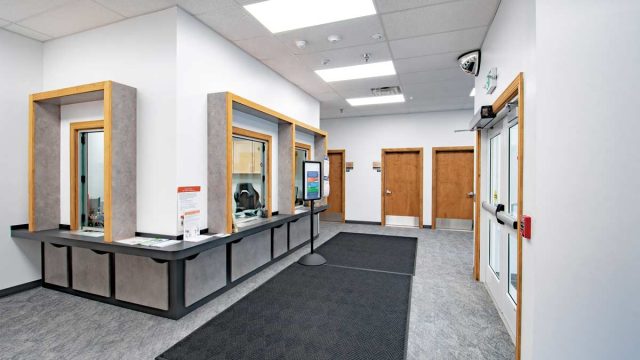 VA Department of Social Services VA Department of Social Services Renovations Project Inside Lobby View