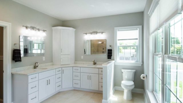 Seaford, VA Single Family Residence, New Construction, 4,400+ Square Feet, 3-Car Attached Garage, bathroom wide view