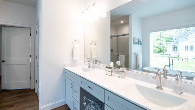 Kilmarnock, VA Single Family Residence, New Construction, 2,800+ Square Feet, 2-Car Attached Garage, master vanity