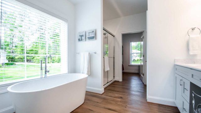 Kilmarnock, VA Single Family Residence, New Construction, 2,800+ Square Feet, 2-Car Attached Garage, master bath